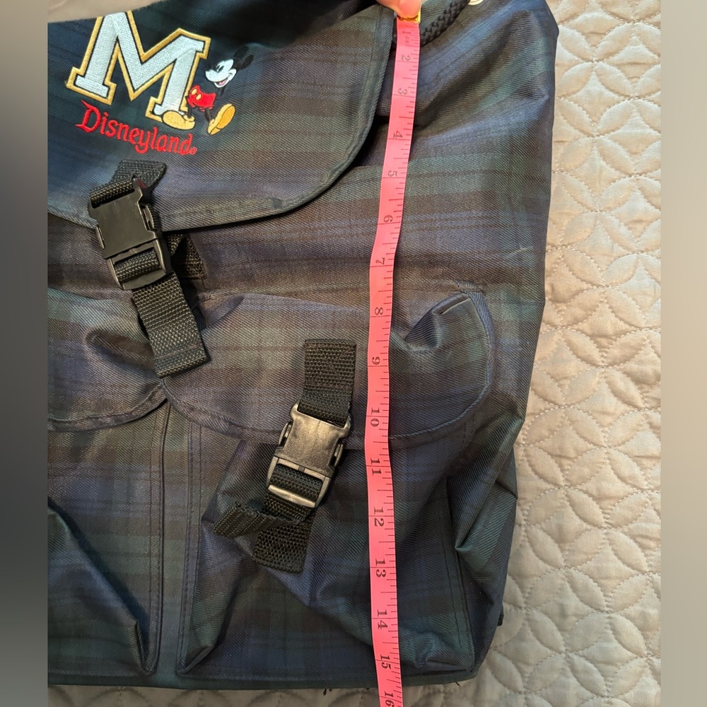 Mickey Mouse Plaid Backpack - Picture 7 of 7